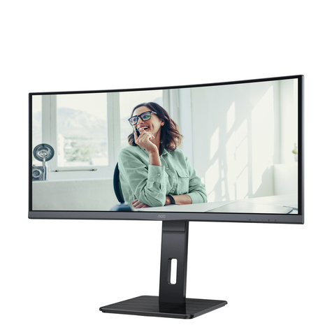 AOC Curved Display CU34P3CV - 86.36 cm (34") - 3440 x 1440 Quad HD