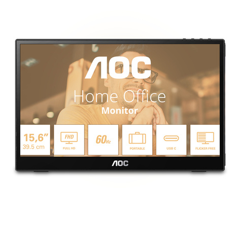 AOC 16T3EA - LED monitor - Full HD (1080p) - 16"