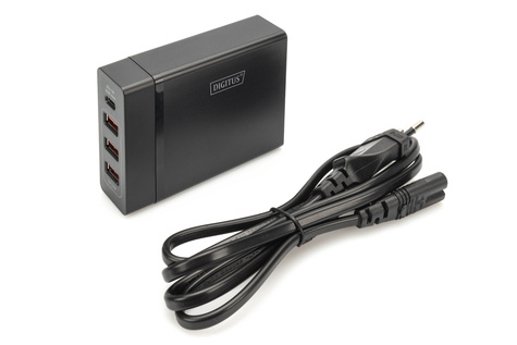 DIGITUS Digitus power adapter - USB, 24 pin USB-C - 72 Watt