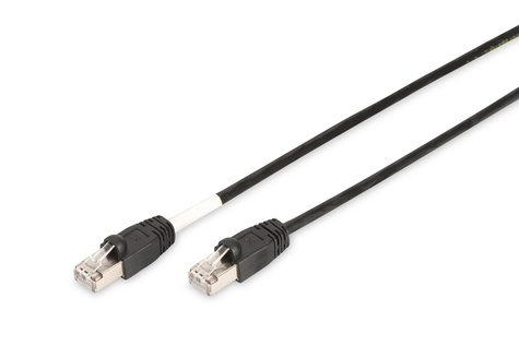 DIGITUS DIGITUS Professional patch cable - 2 m - black