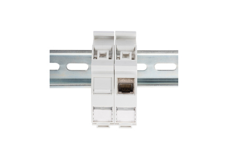 DIGITUS Digitus Professional keystone jack DIN rail mounting adapter