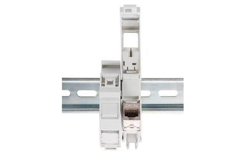 DIGITUS Digitus Professional keystone jack DIN rail mounting adapter