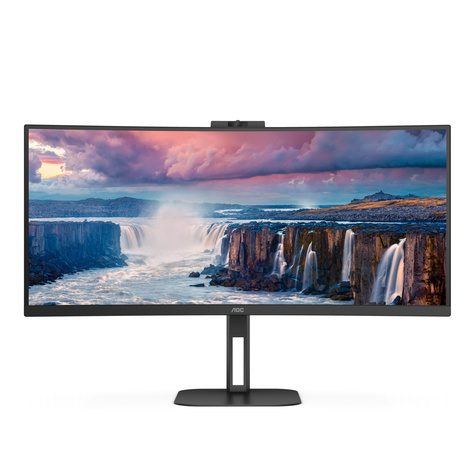 AOC LED Curved-Display Value-line CU34V5CW/BK - 86.4 cm (34") - 3440 x 1440 WQHD