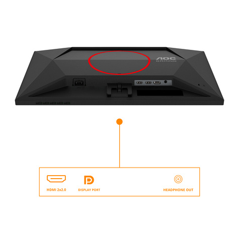 AOC G4 FHD 300Hz OC IPS HDR400 Erg