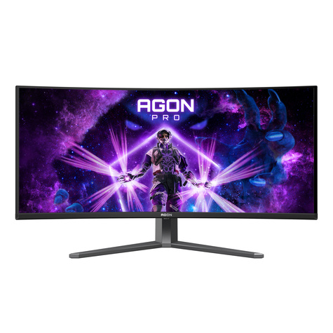 AOC AGON PRO AG346UCD - OLED monitor - curved - 34" - HDR
