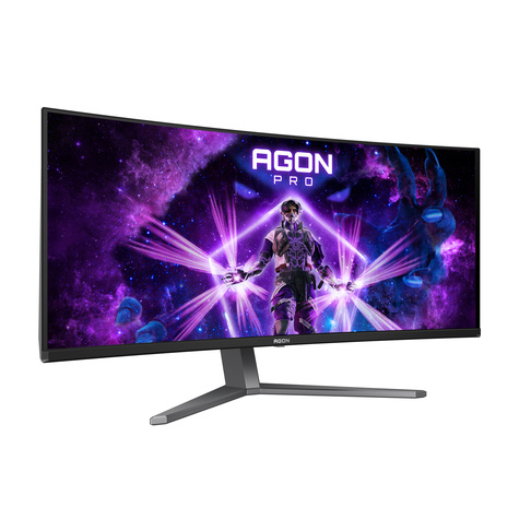 AOC AGON PRO AG346UCD - OLED monitor - curved - 34" - HDR