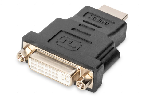 DIGITUS DIGITUS HDMI Adapter HDMI Typ A -> DVI(24+5) St/Bu Polybag