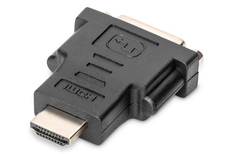 DIGITUS HDMI Adapter HDMI Typ A -> DVI(24+5) St/Bu Polybag