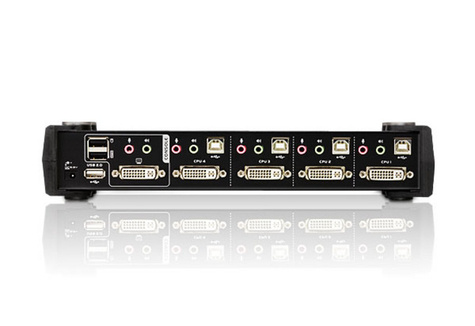 ATEN CubiQ CS1764A - KVM / audio switch - 4 ports