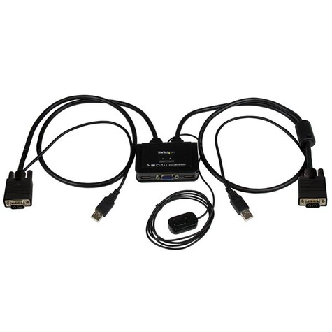 STARTECH STARTECH 2 Port USB VGA Cable KVM Switch