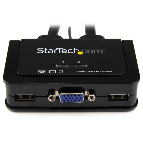 STARTECH 2 Port USB VGA Cable KVM Switch
