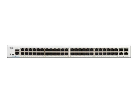 Cisco Cisco Switch - L3 - Beheerd - 48 x 10/100/1000Base-T + 4 x 1 Gigabit SFP+ - rack-uitvoering