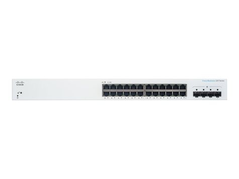 Cisco Bus 220 SmtSwitch 24p GE 4x1G SFP