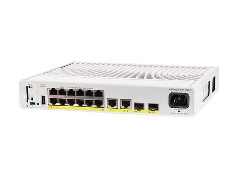 Cisco Cisco Cat9000 Compct Switch 12-P PoE+240W Ess