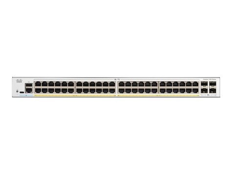 Cisco Cisco Catalyst 1200-48P-4X - Switch - L3 - intelligent - 48 x 10/100/1000 (PoE+)
