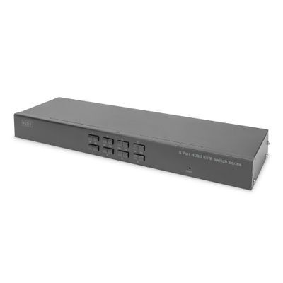 DIGITUS 19" Rackm. 8 Port HDMI KVM Switch