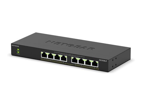 Netgear Netgear 8-PORT POE GIGABIT UNMANAGED SWITCH (GS308LP)