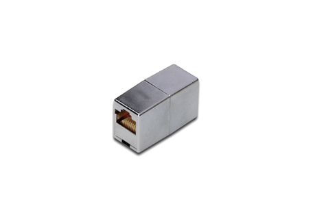 DIGITUS DIGITUS RJ45 koppeling Cat5e RJ45 -> RJ45 afgeschermd metallic