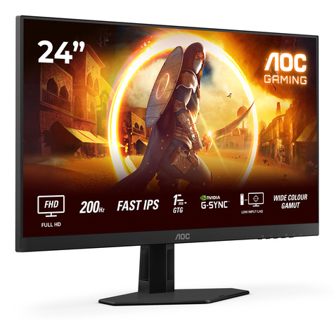 AOC G4 FHD 200Hz IPS HDR10 1ms Spk