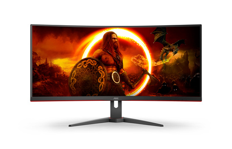 AOC Gaming CU34G2XE/BK - LED monitor - curved - 34" - HDR