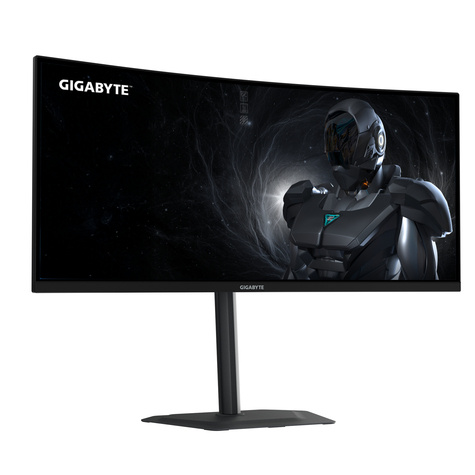 Gigabyte GS34WQCA - LED monitor - curved - 34" - HDR