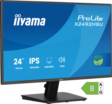 Iiyama Iiyama 24iWIDE LCD 1920 x 1080 IPS panel LED Bl.