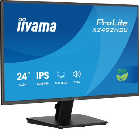 Iiyama 24iWIDE LCD 1920 x 1080 IPS panel LED Bl.
