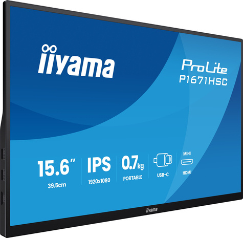 Iiyama 15 6i LCD Portable monitor 1920 x 1080