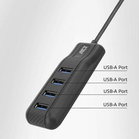 ACT USB-A hub 3.0 4 port USB-A