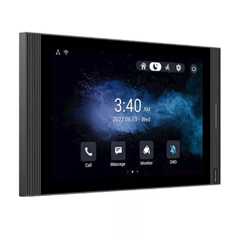 AKUVOX S567G-Gray 10inch Android 12 Wi-Fi6 SIP indoor monitor
