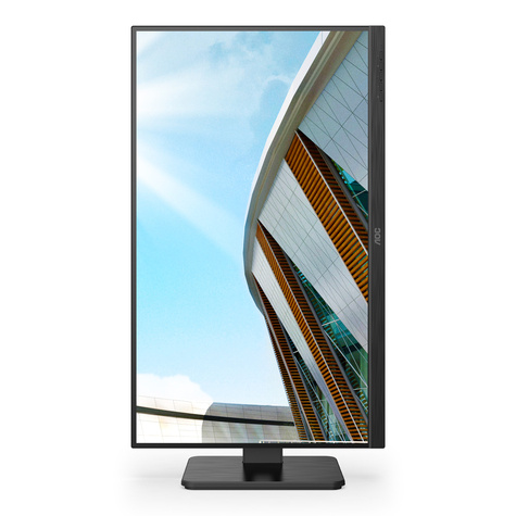 AOC 68,6cm/27" (3840x2160) AOC U27P2CA 16:9 4K IPS 4ms 60Hz HDMI DP USB-C Pivot Black