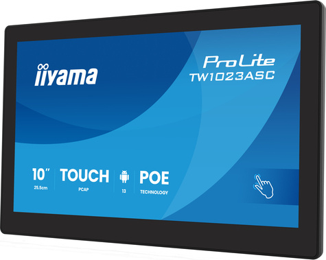 Iiyama 10 1i LCD Panel-PC with Android and PoE Projective Capacitive BezelFree