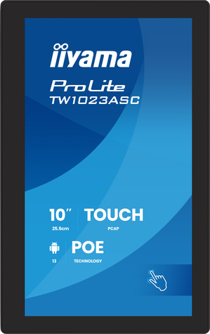 Iiyama 10 1i LCD Panel-PC with Android and PoE Projective Capacitive BezelFree
