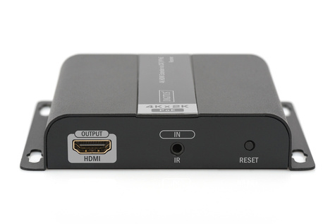 DIGITUS Professional DS-55125 - 4K HDMI extender, ontvangereenheid via IP/CAT 5, 6 (120 m), POE gevoed