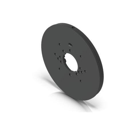 Ubiquiti Gang Box Mounting Plate (Black)