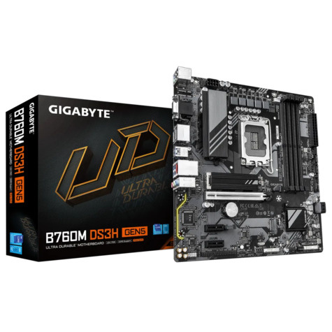 Gigabyte Gigabyte B760M DS3H GEN5 (B760,S1700,mATX,DDR5