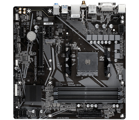 Gigabyte A520M DS3H AC (A520,AM4,mATX,DDR4)