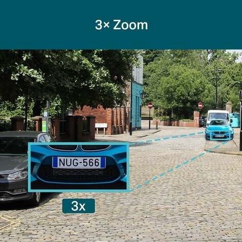 TP-Link VIGI C540V 4MP Outdoor Full-Color Dual-Lens Varifocal Pan Tilt Network Camera (tweedekans)