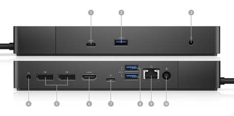 DELL WD19S USB-C Dock 180W - EU (tweedekans)