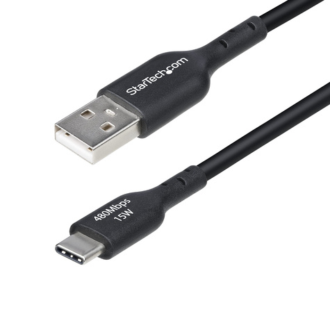 STARTECH 1ft USB-A to USB-C Charging Cable