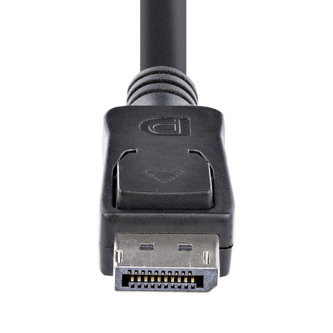 STARTECH STARTECH 3m gecertificeerde DisplayPort 1.2 kabel met vergrendeling M/M - DP 4k kabel - zwart - DisplayPort kabel