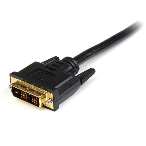 STARTECH 1m HDMI naar DVI-D Kabel - M/M - Adapterkabel - HDMI male naar DVI-D male - 1 m - beschermd - zwart