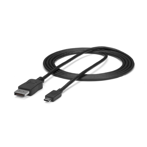 STARTECH 6ft/1.8m USB C to DisplayPort 1.2 Cable 4K 60Hz