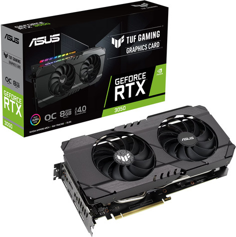 Asus TUF-RTX3050-O8G  8GB GDDR6 HDMI DP