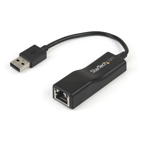 STARTECH STARTECH USB 2.0 naar 10/100 Mbps Ethernet-netwerkadapter dongle - Netwerkadapter - USB 2.0 - 10/100 Ethernet - zwart
