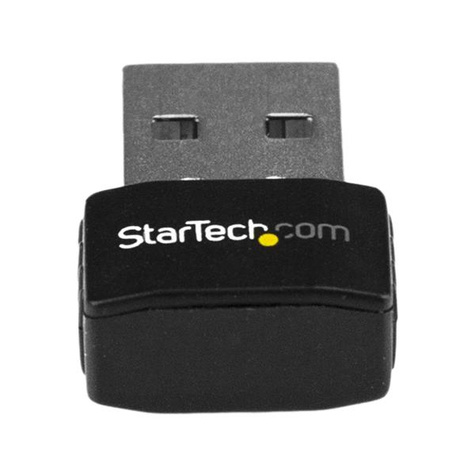 STARTECH USB Wi-Fi adapter - AC600 - Dual-Band Nano adapter - draadloos