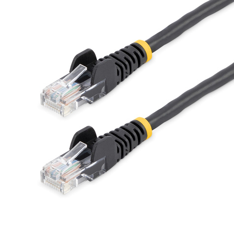 STARTECH 7m Black Snagless Cat5e Patch Cable