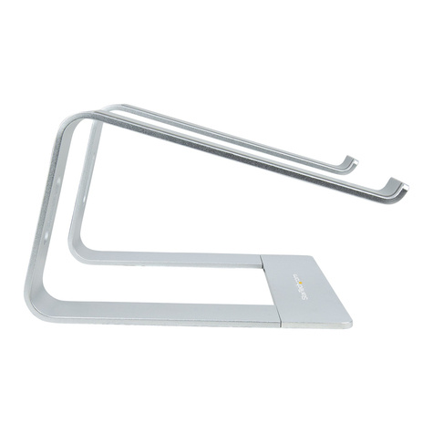 STARTECH Laptop Standaard Bureau, Aluminum, Zilver, Max 5kg