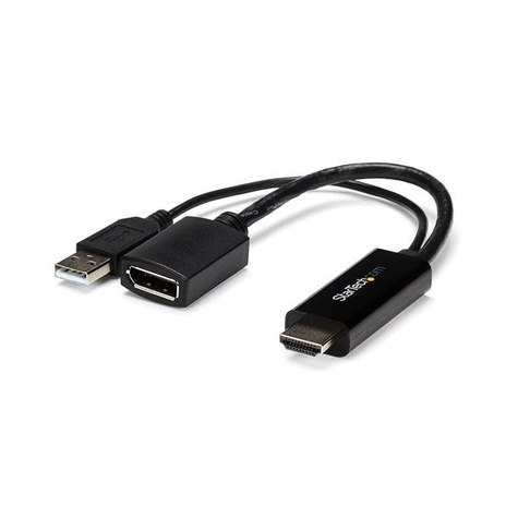 STARTECH 4K 30Hz HDMI to DisplayPort Video Adapter w/ USB Power