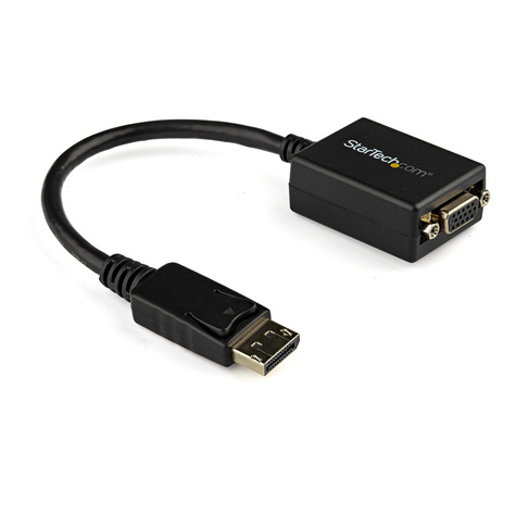 STARTECH STARTECH DisplayPort naar VGA Video Adapter Converter - Adapter voor display - DisplayPort (M) naar HD-15 (VGA)